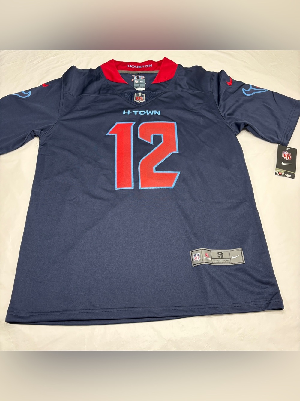 Nico Collins #12 Houston Texans H-Town NFL Jersey Mens Size Small New